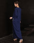 BAJU KURUNG KEDAH AGNES (NAVY BLUE)